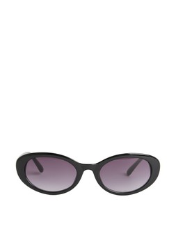 M&S Black Slim Oval Sunglasses £15