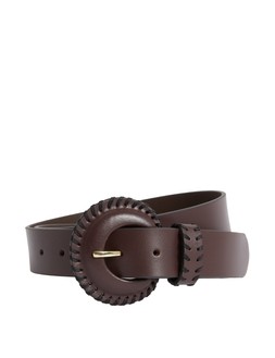 M&S Burgundy Whipstictch Belt £29.50