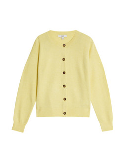 M&S Collection Air-Yarn Ribbed Crew Neck Cardigan £25