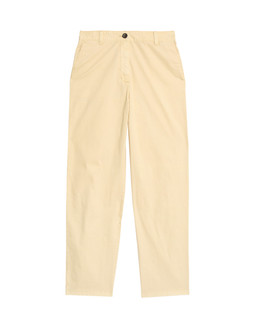 M&S Collection Cotton Rich Straight Leg Ankle Grazer Chinos Yellow £25