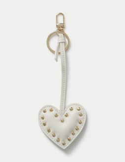 M&S Collection Cream Heart Bag Charm £12.50 (1)