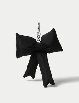 M&S Collection Padded Bag Charm Black £7 (1)
