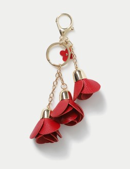 M&S Collection Red Rose Trio Bag Charm £12.50 (1)