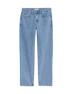 M&S Collection Straight Fit Pure Cotton Jeans Light Blue Mix £18