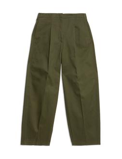 M&S Cotton Twill Barrel Leg Trouser Khaki £39.50 (1)