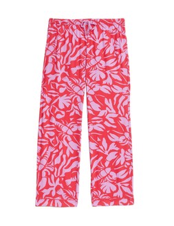 M&S Herringbone Cotton Lobster Revere PJ Bottom £15
