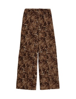 M&S Leopard Print Tie Waist Wide Leg Trouser £29.50 (1)