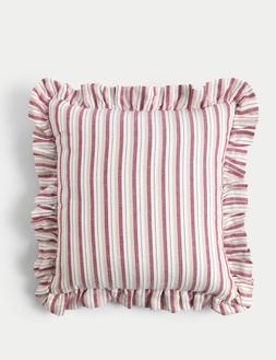 M&S Linen Blend Striped Cushion £22.50