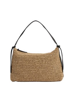 M&S Natural Slauchy Straw Shoulder Bag £45