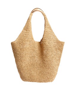 M&S Natural Straw Tote £49.50