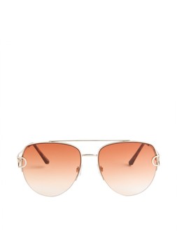M&S Orange Mix Ombre Aviator Sunglasses £15