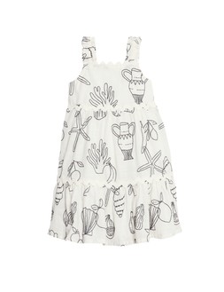 M&S Pure Cotton Shell Embroidery Dress (2-8 Yrs) £28