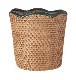 M&S Scallop Rattan Planter £15