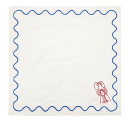 M&S Set of 4 Bistro Embroidered Napkins £14 (4)