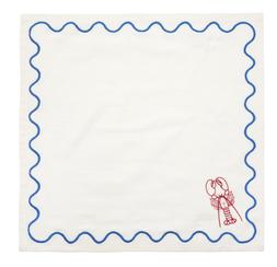 M&S Set of 4 Bistro Embroidered Napkins £14 (4)