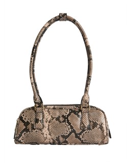 M&S Snake Print Bowler Bag £39.50