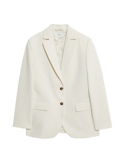 M&S Tailored 2 Button Blazer Ecru £69 (1)