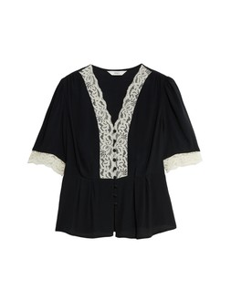 M&S The Edit Black Blouse £35