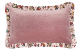 M&S X National Gallery Velvet Ruffle Bolster £29.50