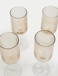 M&S Set of 4 Handmade Celine Wine Glasses £20